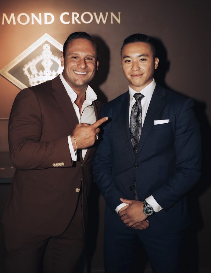Members at the Diamond Crown event